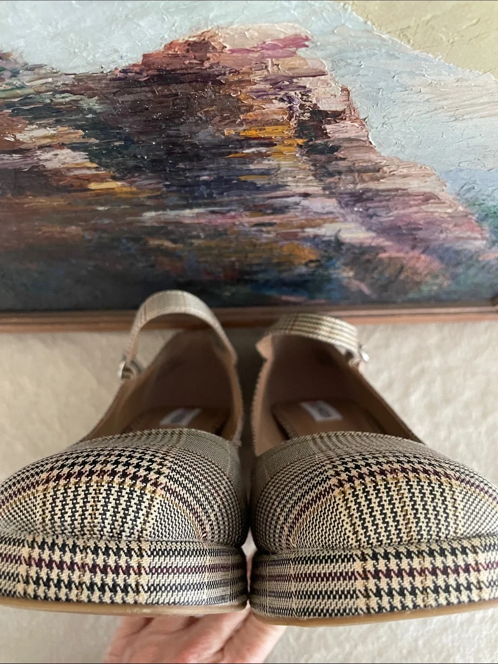 Steve Madden plaid mary
